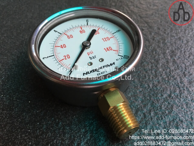 0~10Bar(0~145Psi) Nuova Fima Pressure Gauge(4)